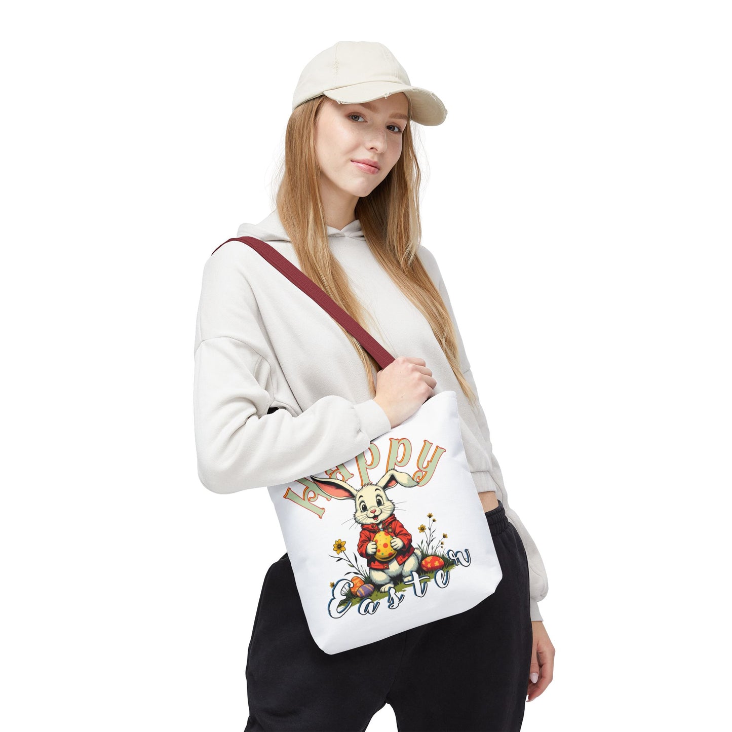 Easter Bunny Tote Bag - Celebrate Spring with Style, happe easter, bunny