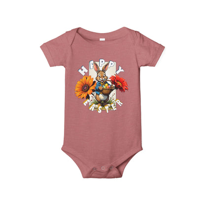 Easter Bunny Infant One Piece - Cute Baby Bodysuit for Spring Celebrations