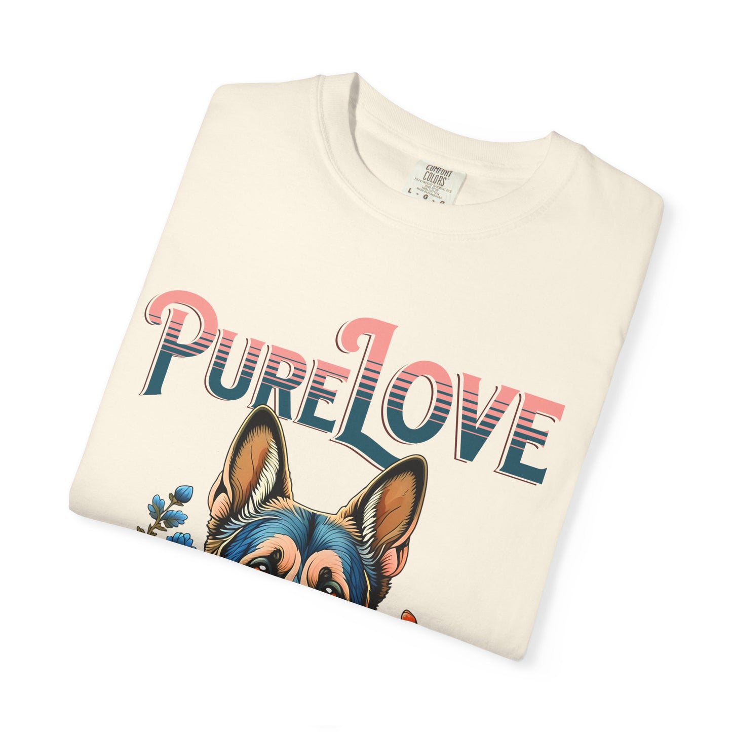 Pure Love Dog Graphic Unisex T-Shirt - Perfect Gift for Pet Lovers