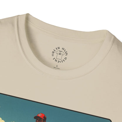 My Game My Rules Unisex Softstyle T-Shirt - Vintage Baseball Graphic Tee, sport, baseball