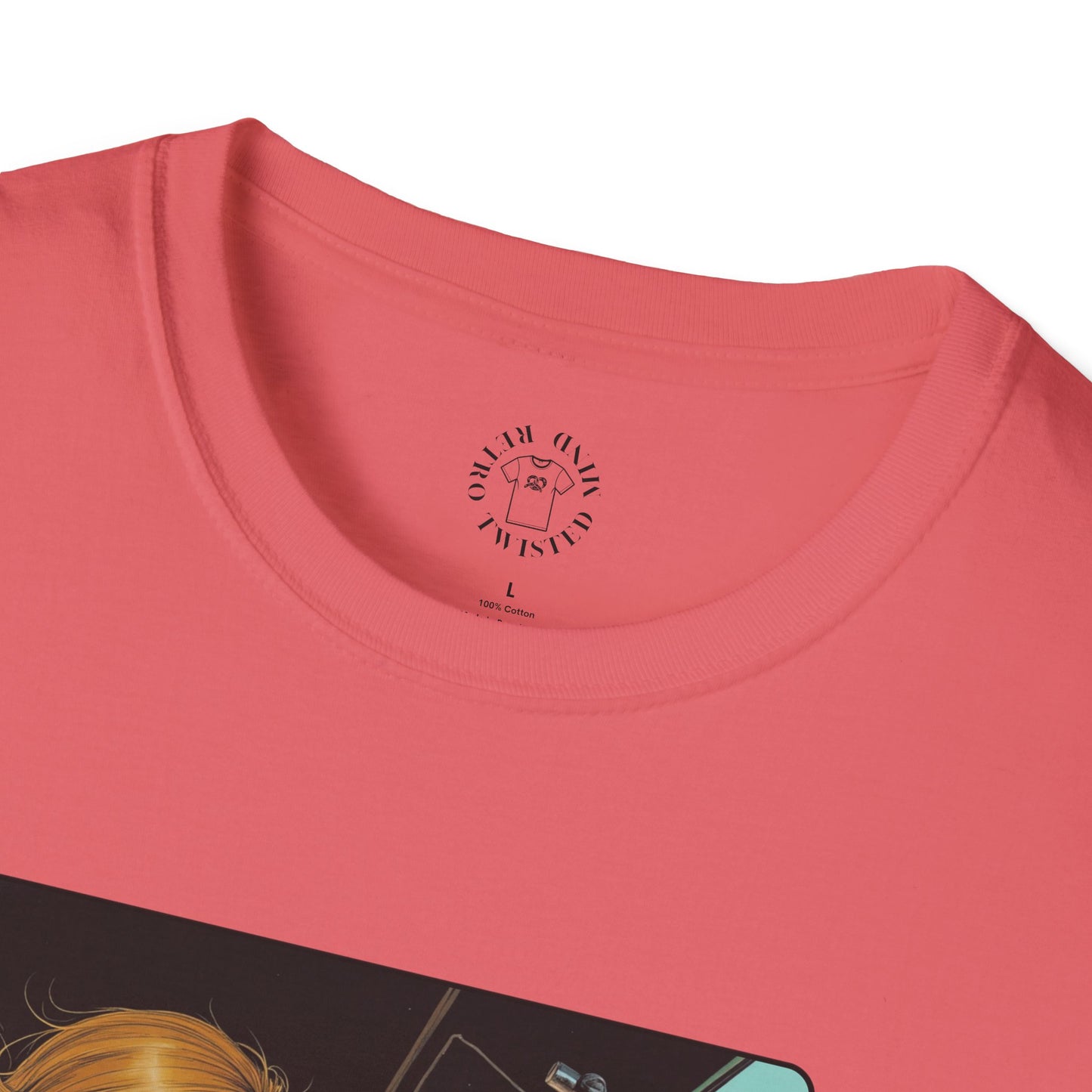 In My Element Graphic T-Shirt | Unisex Softstyle Tee,woman driving