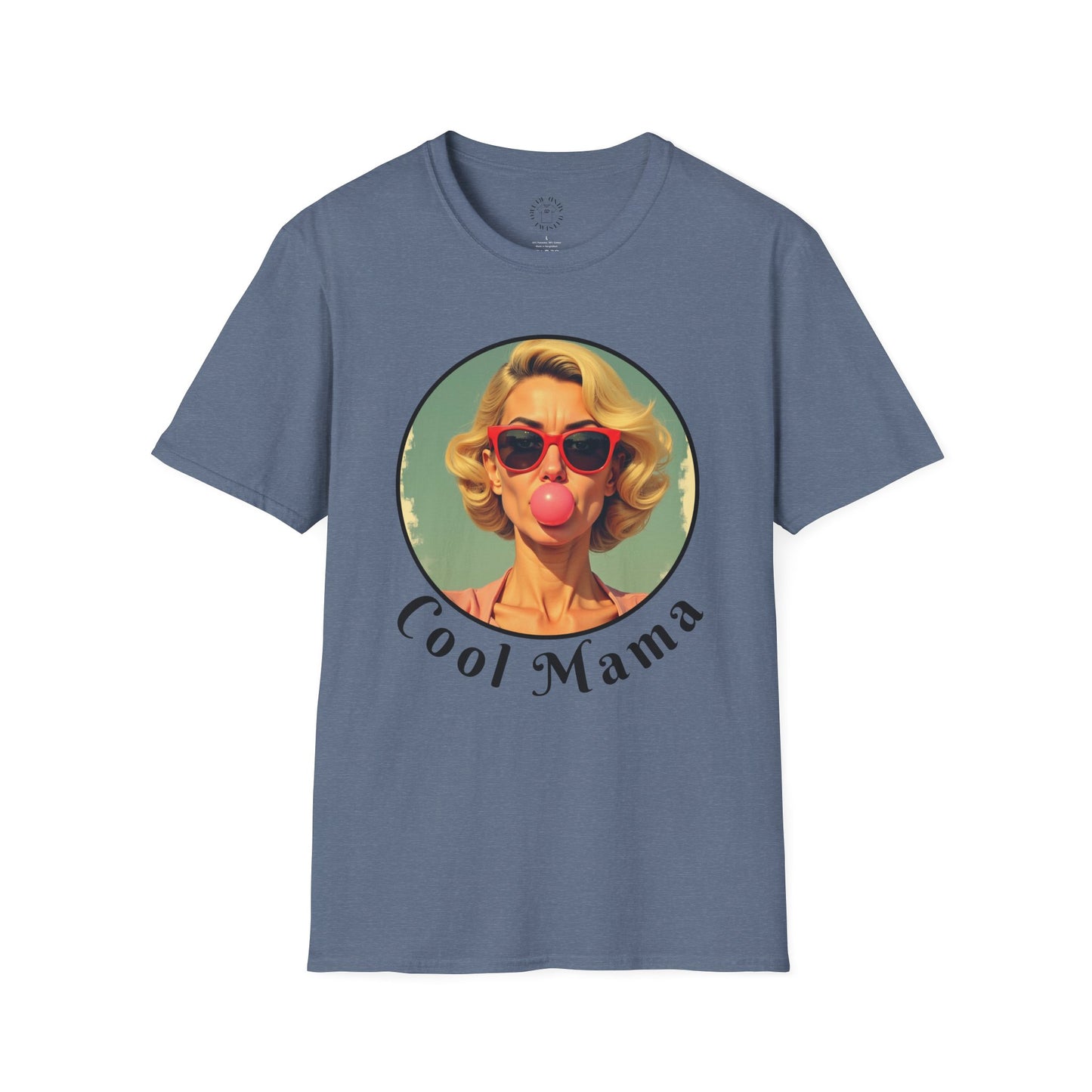 Cool Mama Unisex Softstyle T-Shirt - Trendy Humor Tee for Moms