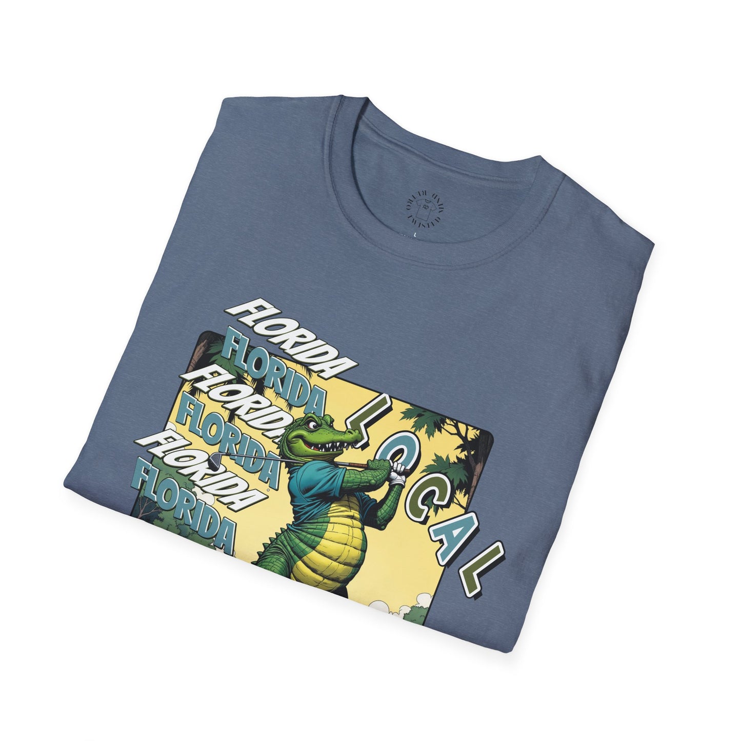 Florida Local Alligator Unisex Softstyle T-Shirt,golf,sport,florida