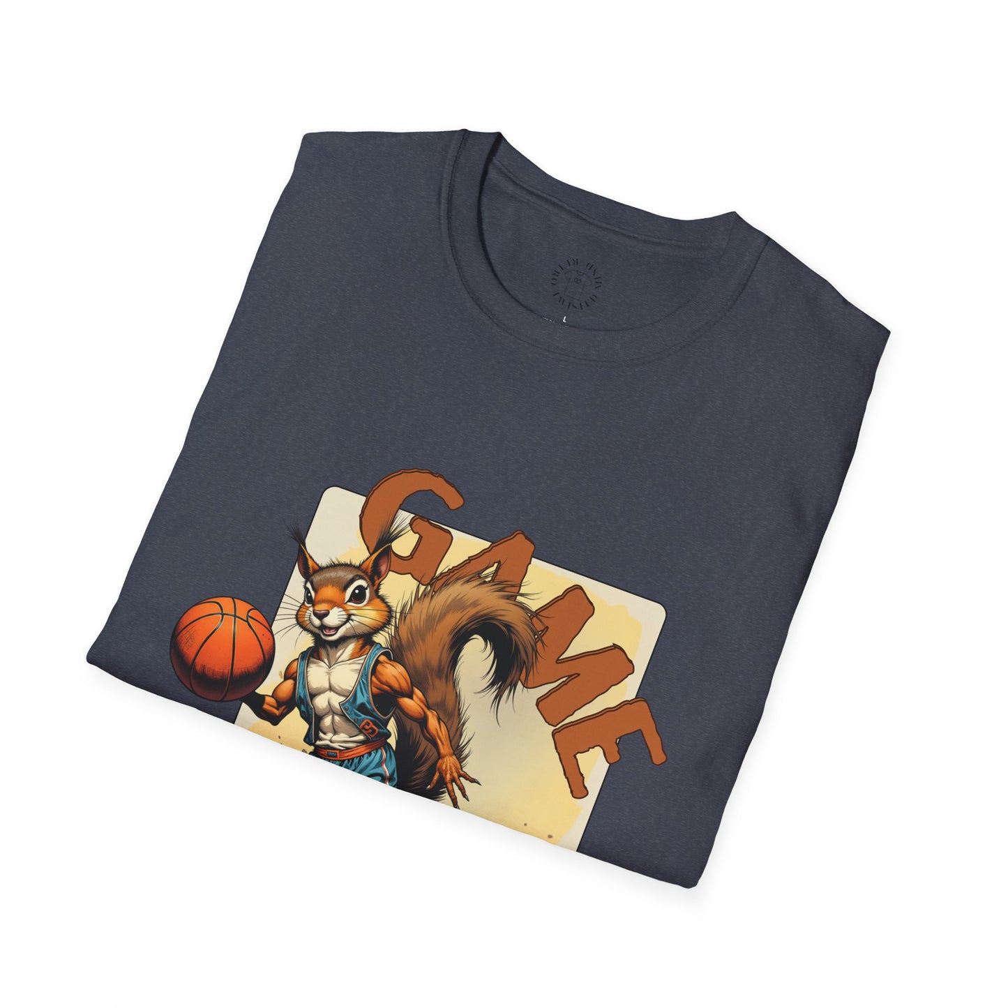 Basketball Squirrel Game Time Unisex T-Shirt,sport,twisted