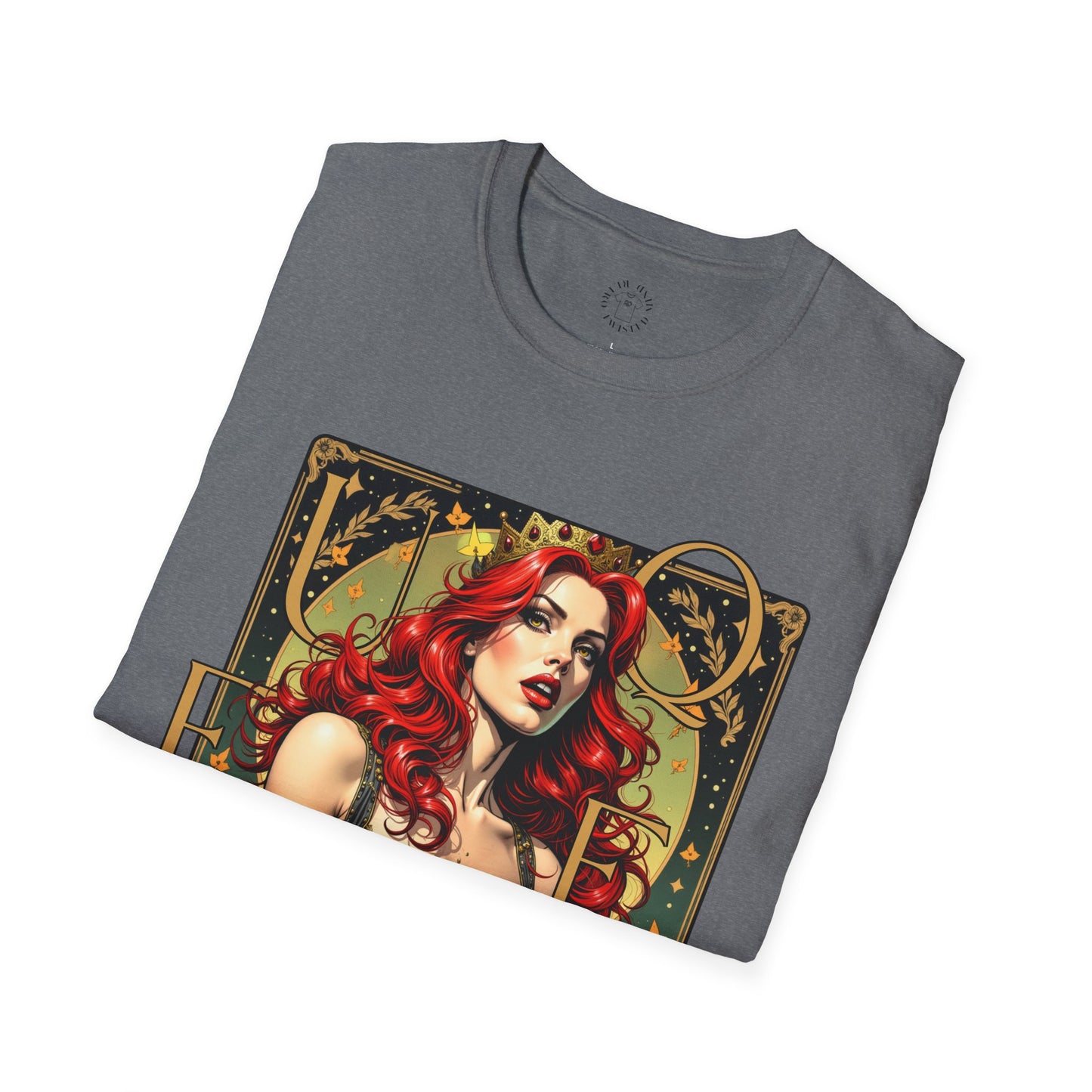 Enchanting Queen Graphic Unisex Softstyle T-Shirt,queen,girl