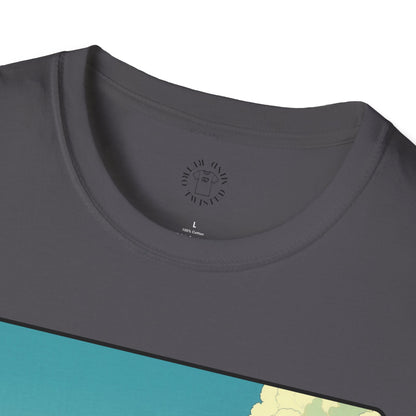 My Game Unisex Softstyle T-Shirt - Retro Golf Graphic Tee, golf, ocean,sport