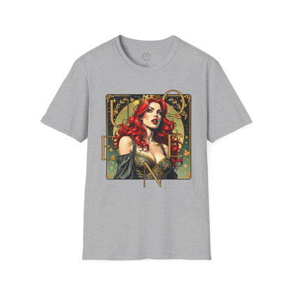 Enchanting Queen Graphic Unisex Softstyle T-Shirt,queen,girl