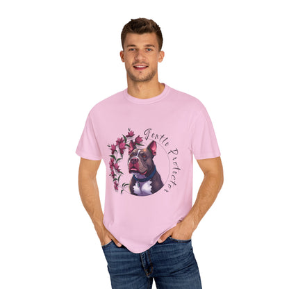 Gentle Protector Dog T-Shirt, Animal Lover Gift, Pet Memorial Tee, Casual Wear, Gift for Dog Owners, Nature T-Shirt