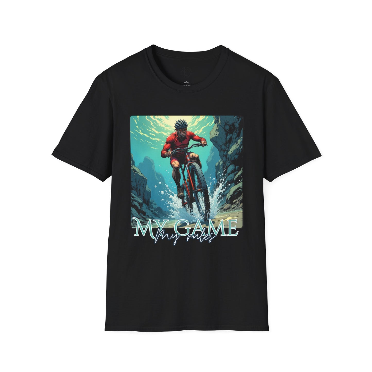 My Game Unisex Softstyle T-Shirt - Perfect for Cyclists and Outdoor Enthusiasts, cycling ,sport