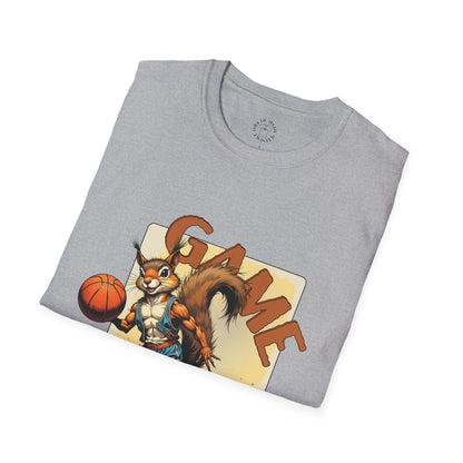 Basketball Squirrel Game Time Unisex T-Shirt,sport,twisted