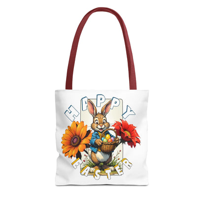 Happy Easter Bunny Tote Bag - Perfect Spring Accessory, Easter bunny