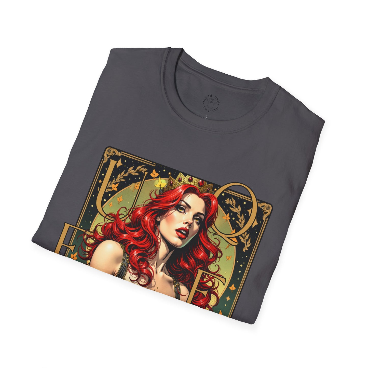Enchanting Queen Graphic Unisex Softstyle T-Shirt,queen,girl