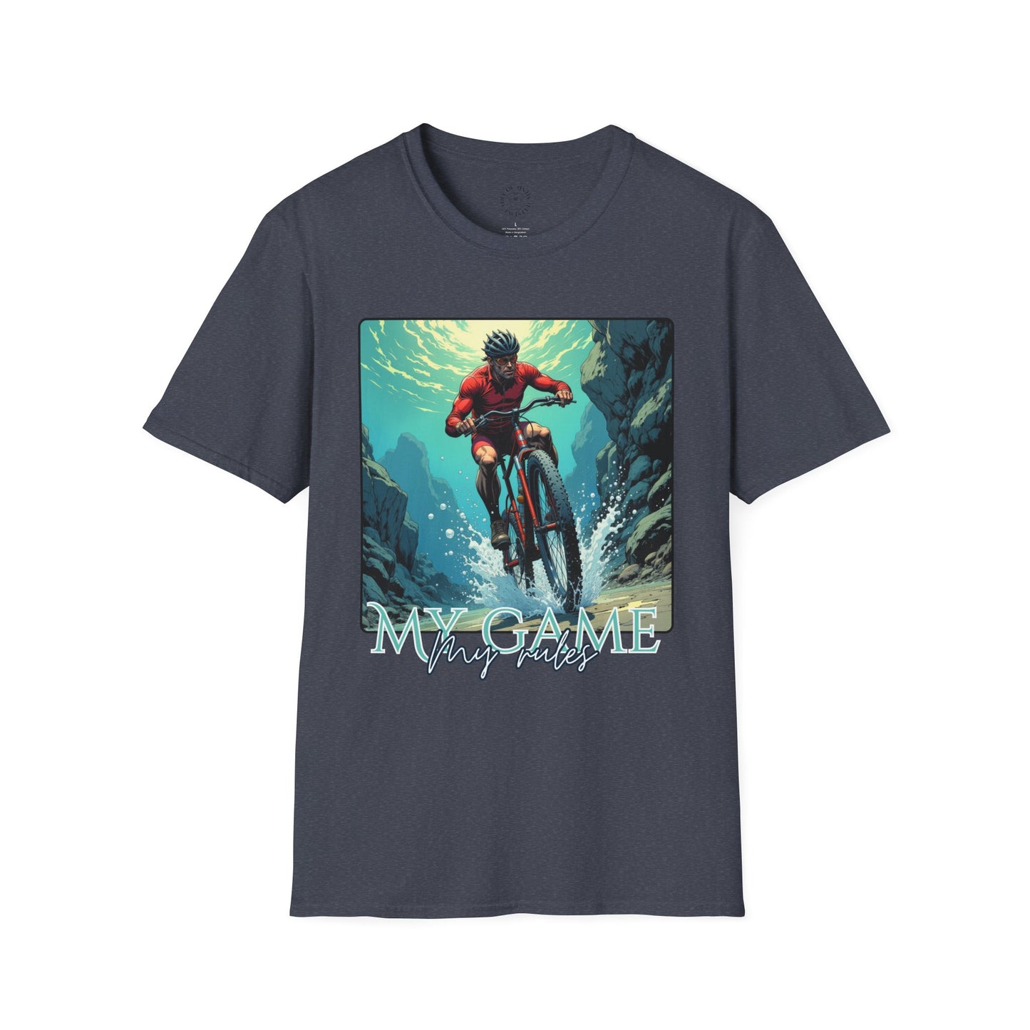My Game Unisex Softstyle T-Shirt - Perfect for Cyclists and Outdoor Enthusiasts, cycling ,sport