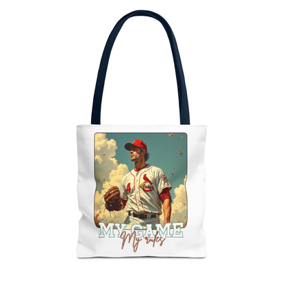 Baseball Tote Bag - My Game, My Stats - Perfect for Sports Fans