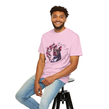 Gentle Protector Dog T-Shirt, Animal Lover Gift, Pet Memorial Tee, Casual Wear, Gift for Dog Owners, Nature T-Shirt