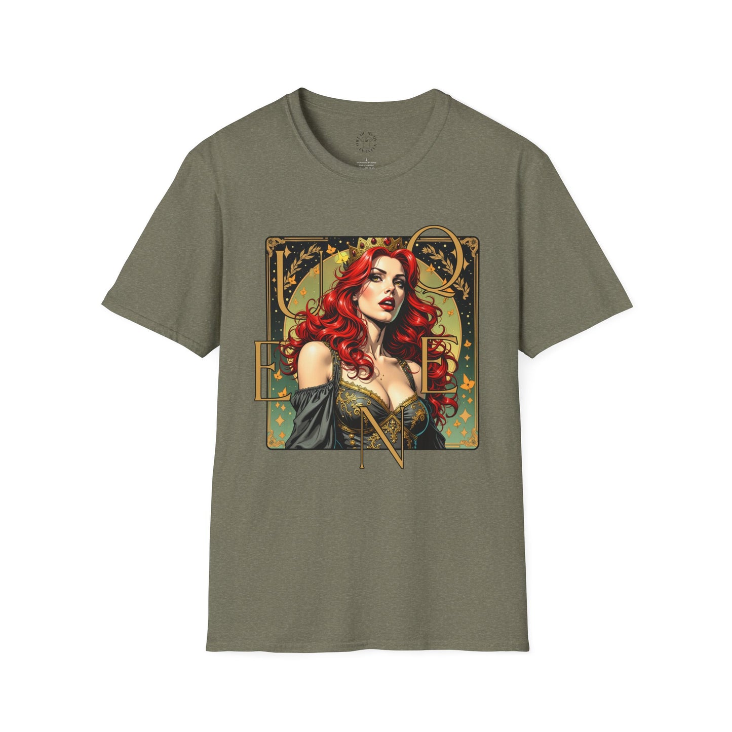 Enchanting Queen Graphic Unisex Softstyle T-Shirt,queen,girl