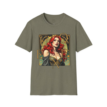 Enchanting Queen Graphic Unisex Softstyle T-Shirt,queen,girl