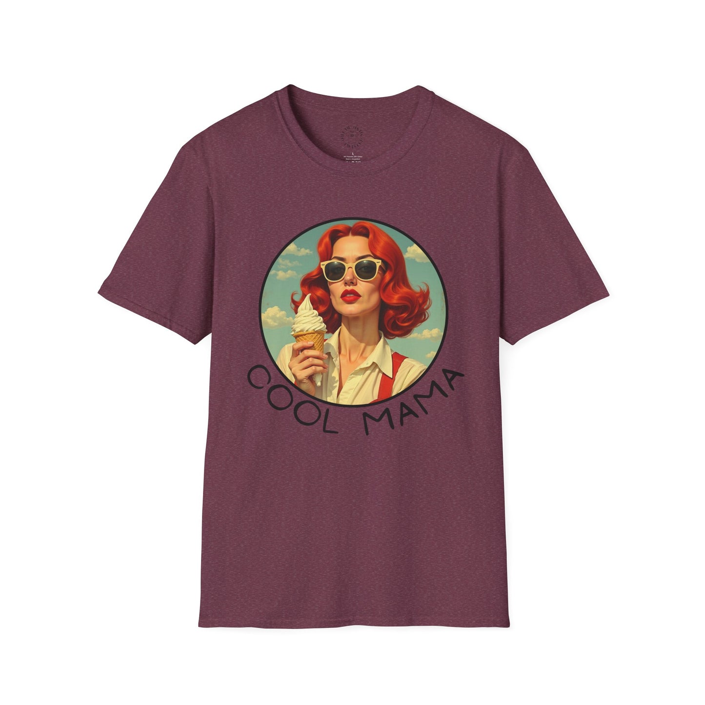 Cool Mama Vintage Graphic Unisex Softstyle T-Shirt