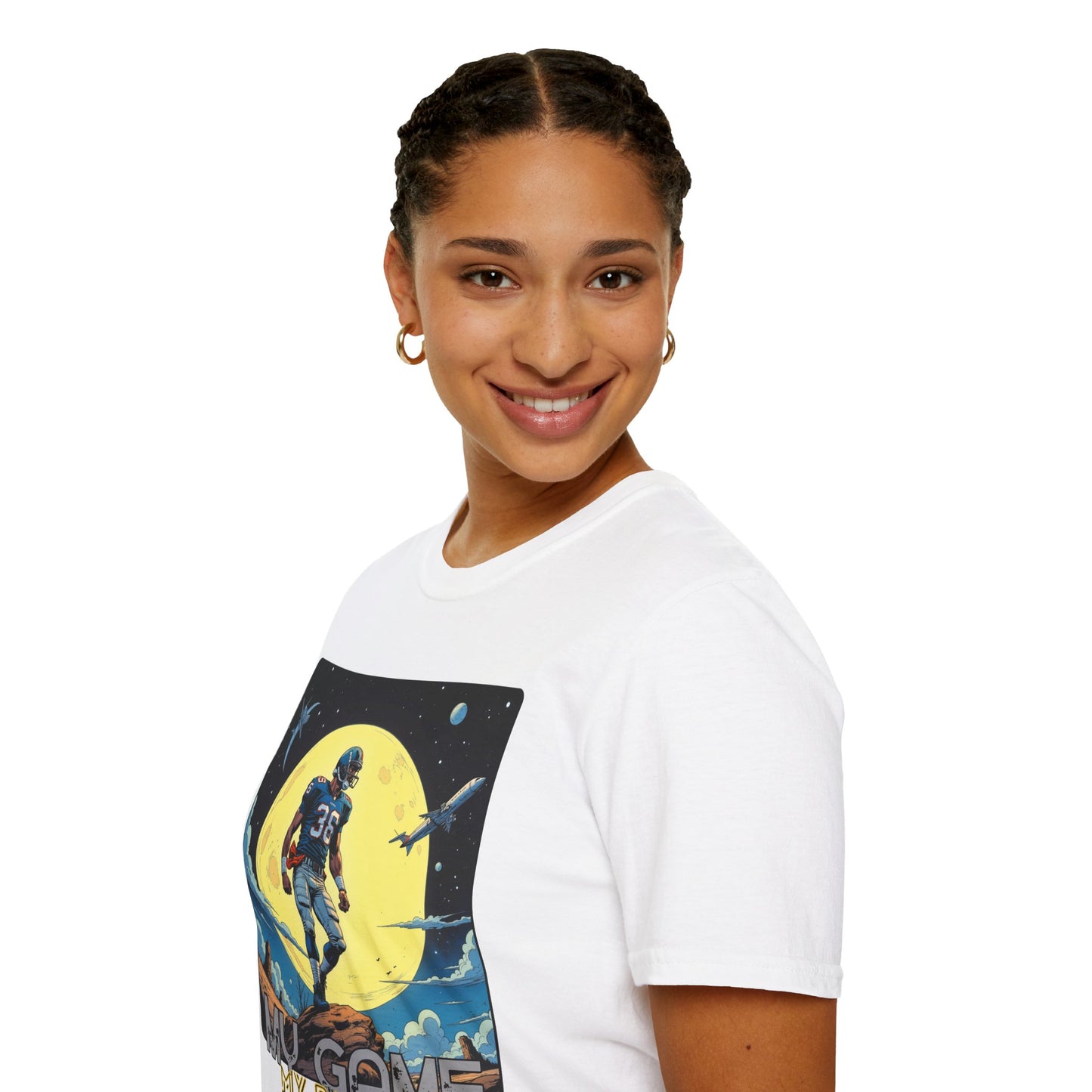 Men's Graphic T-Shirt - 'My Game My Rules' ,football, sport ,