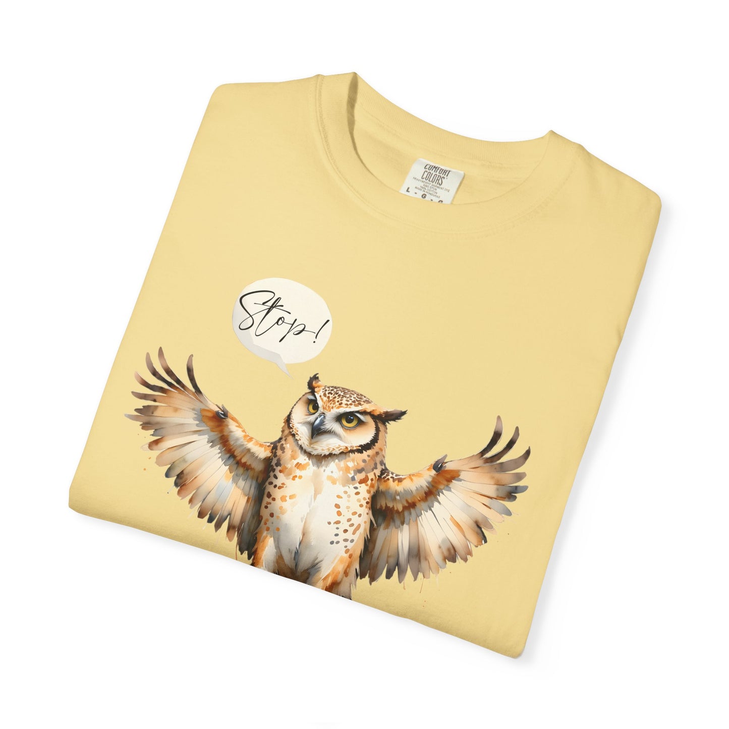 Owl “Do Not Touch My Coffee” Graphic T-Shirt