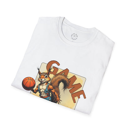 Basketball Squirrel Game Time Unisex T-Shirt,sport,twisted