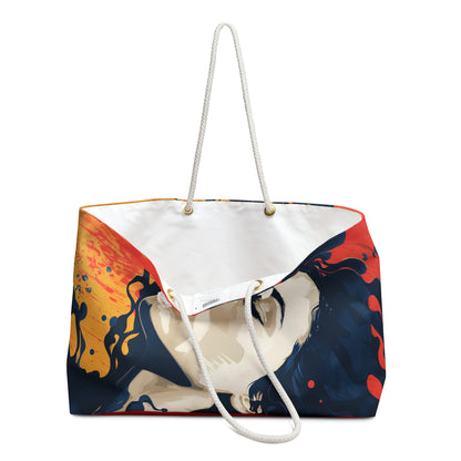 Colorful Artistic Weekender Bag - Perfect for Travel and Weekend Getaways