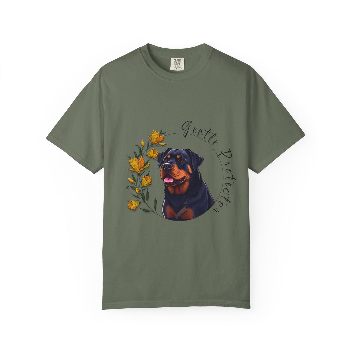 Gentle Protector Unisex Garment-Dyed T-Shirt - Dog Lover Apparel