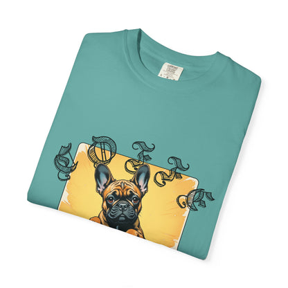Playful Pup Unisex Garment-Dyed T-Shirt