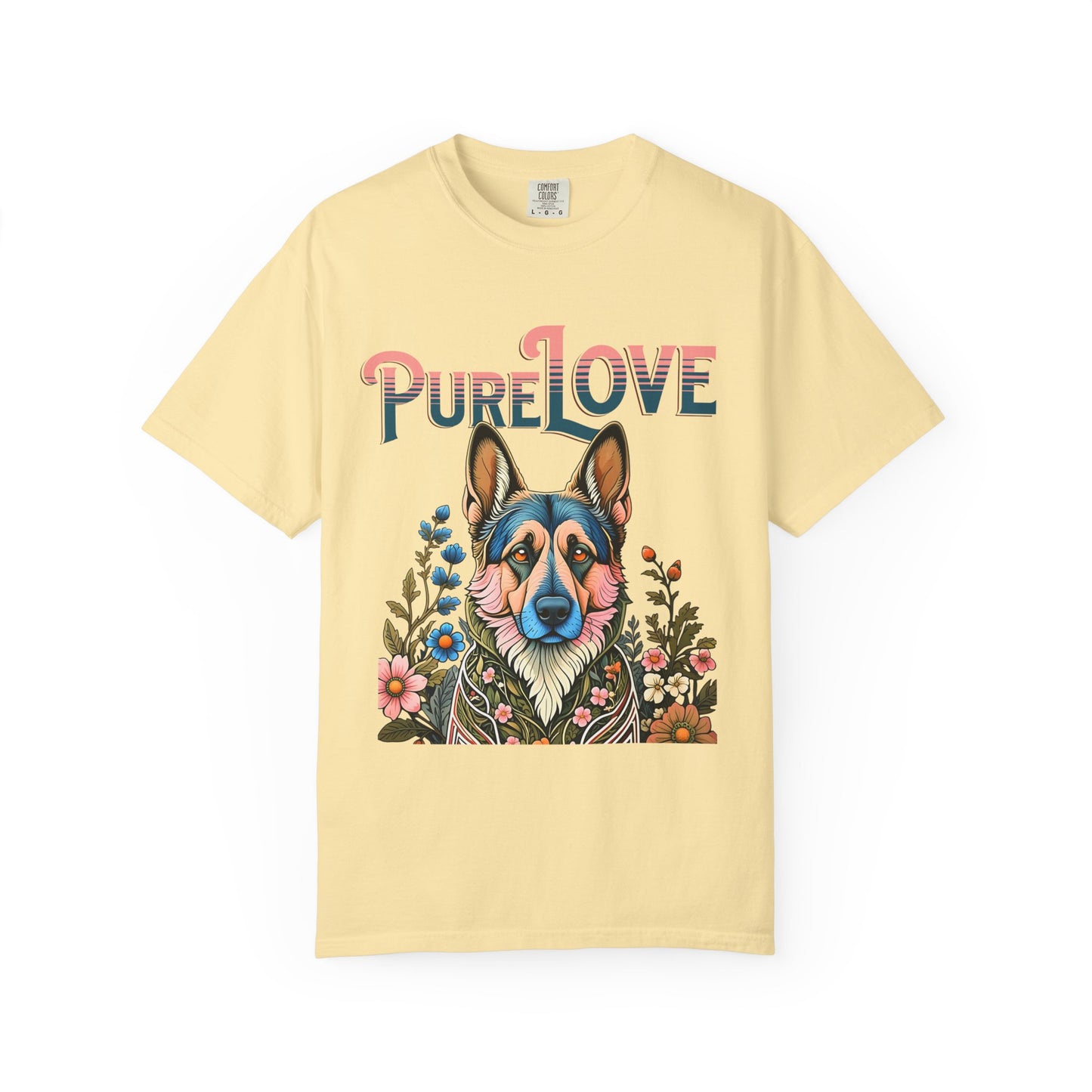 Pure Love Dog Graphic Unisex T-Shirt - Perfect Gift for Pet Lovers