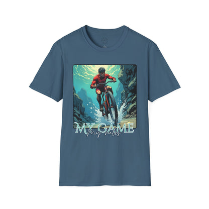 My Game Unisex Softstyle T-Shirt - Perfect for Cyclists and Outdoor Enthusiasts, cycling ,sport