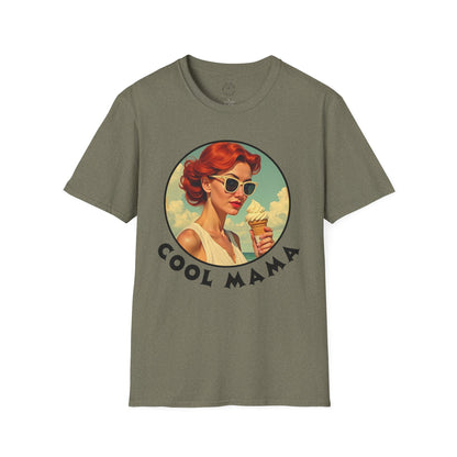 Cool Mama Vintage Unisex Softstyle T-Shirt - Fun and Trendy Summer Wear