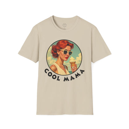 Cool Mama Vintage Unisex Softstyle T-Shirt - Fun and Trendy Summer Wear