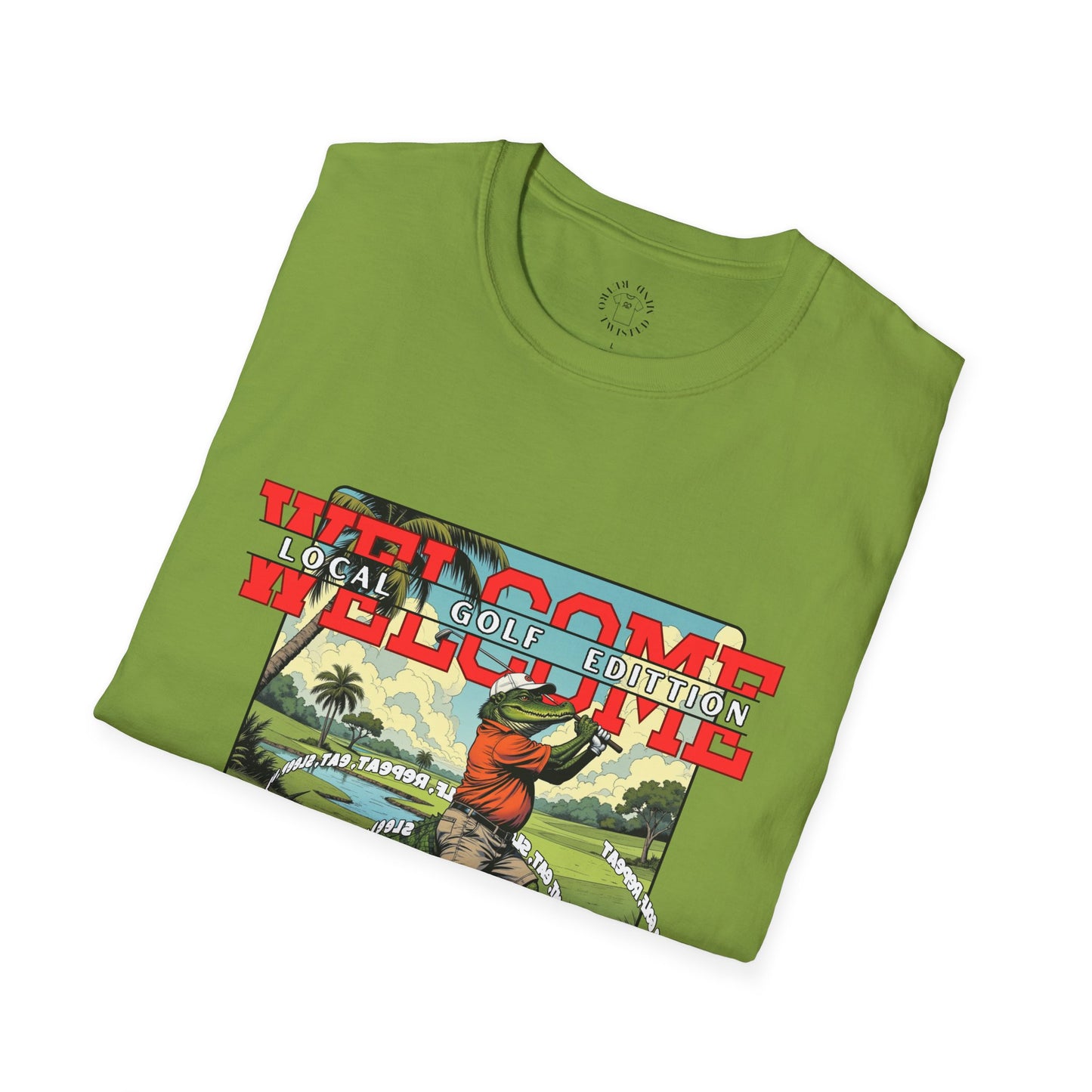 Welcome Local Golf Edition Unisex Softstyle T-Shirt,golf,sport,gator,florida