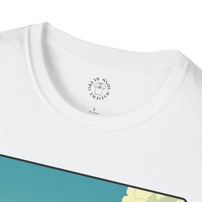 My Game Unisex Softstyle T-Shirt - Retro Golf Graphic Tee, golf, ocean,sport