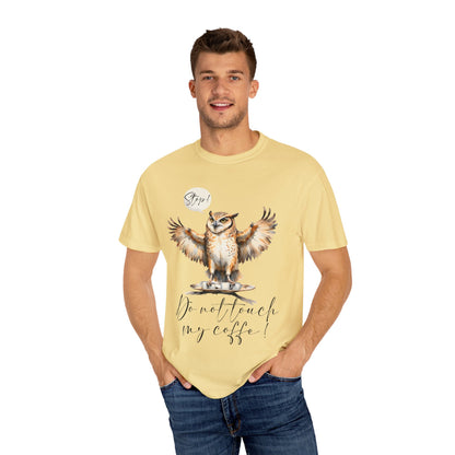Owl “Do Not Touch My Coffee” Graphic T-Shirt