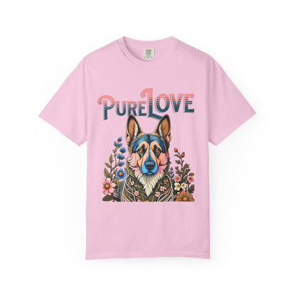 Pure Love Dog Graphic Unisex T-Shirt - Perfect Gift for Pet Lovers