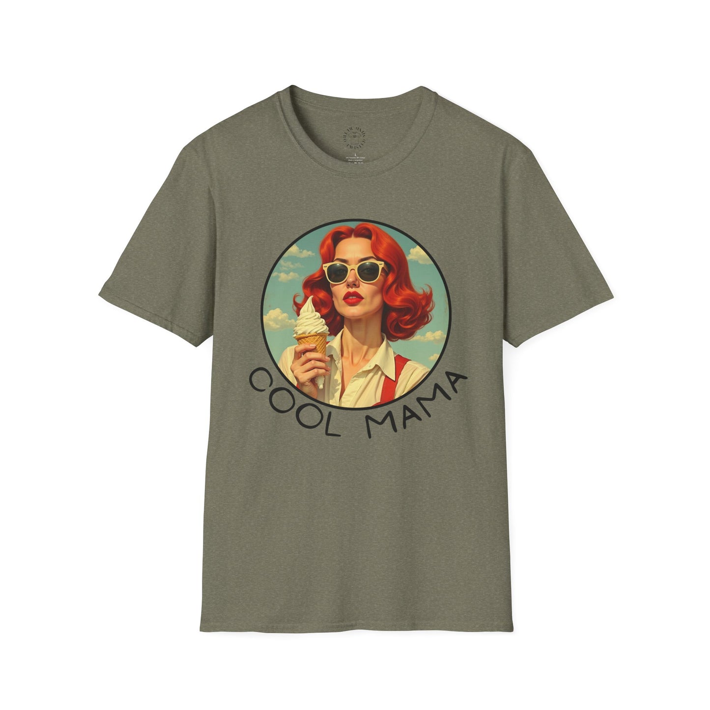 Cool Mama Vintage Graphic Unisex Softstyle T-Shirt