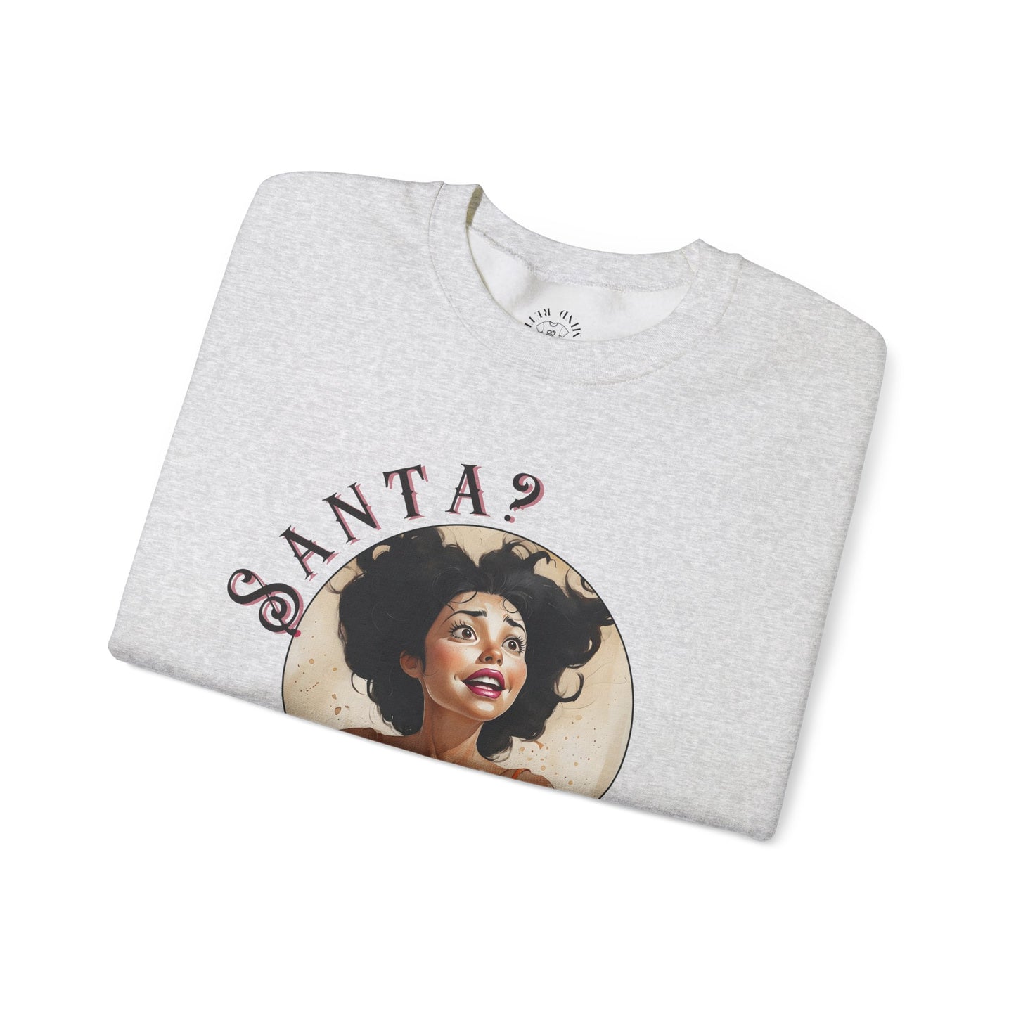 Funny Cookie Lover Sweatshirt - Retro Design - Santa? Christmas