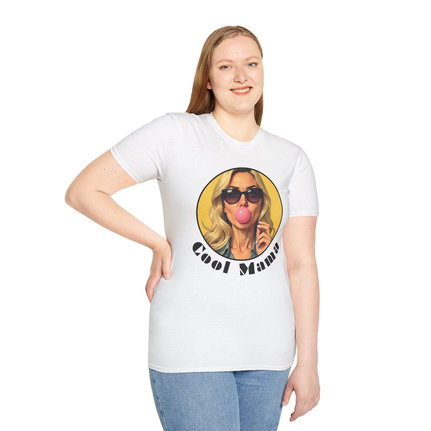 Cool Mama Unisex Softstyle T-Shirt | Fun Casual Wear for Moms