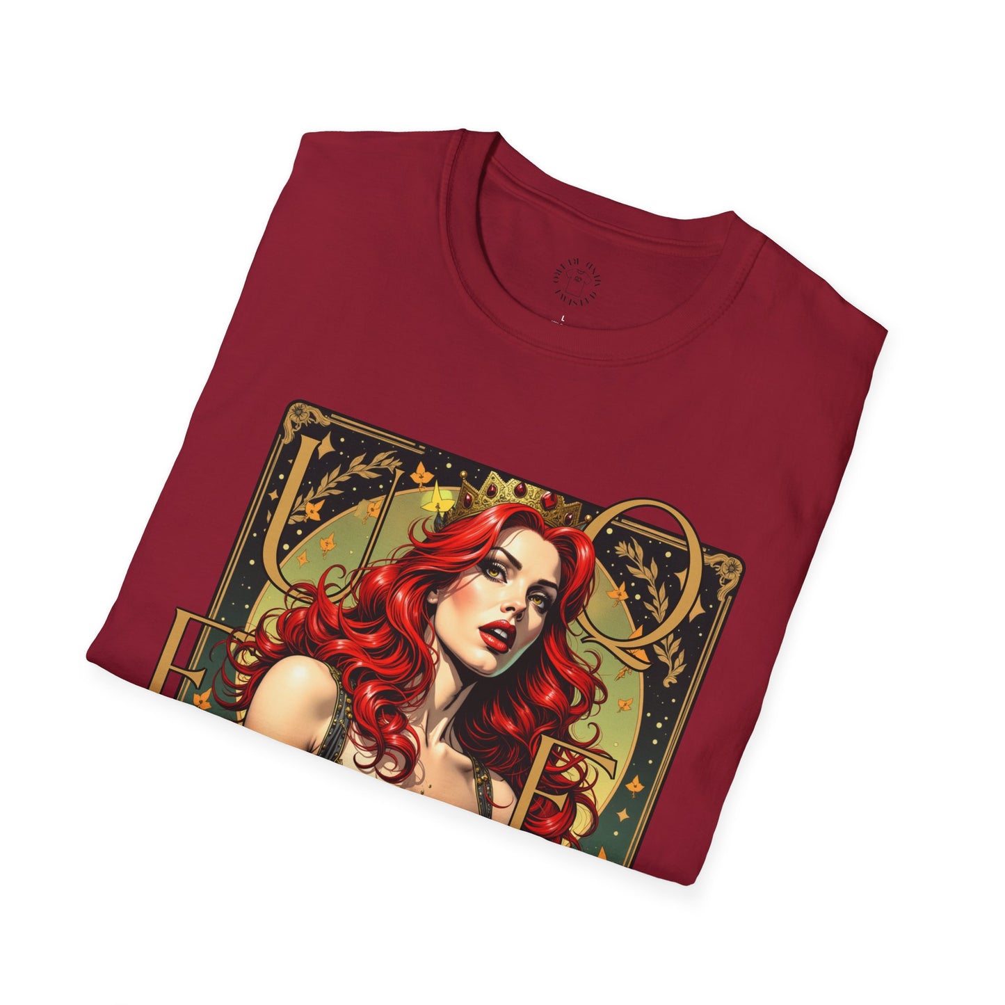 Enchanting Queen Graphic Unisex Softstyle T-Shirt,queen,girl