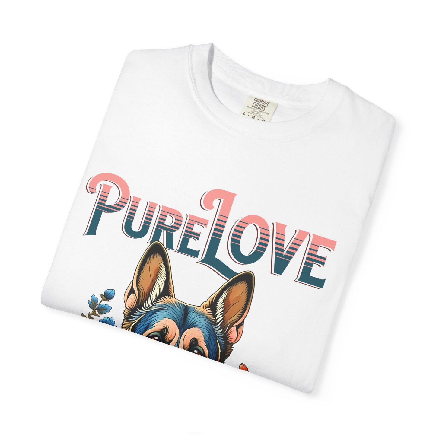 Pure Love Dog Graphic Unisex T-Shirt - Perfect Gift for Pet Lovers