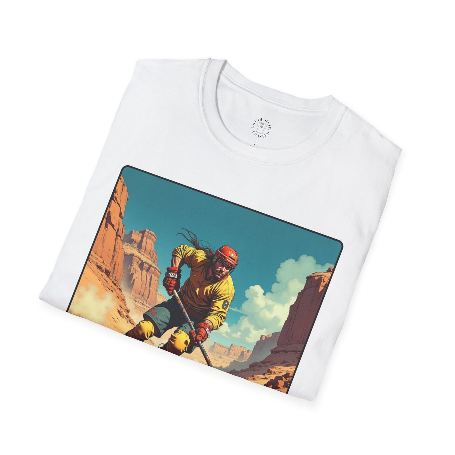 Retro Gamer Unisex Softstyle T-Shirt - 'My Game, My Rules' hockey ,sport