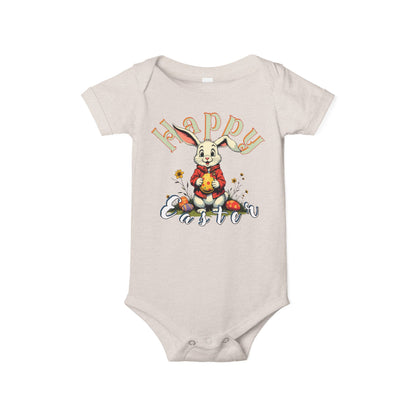 Happy Easter Infant Jersey One Piece,baby