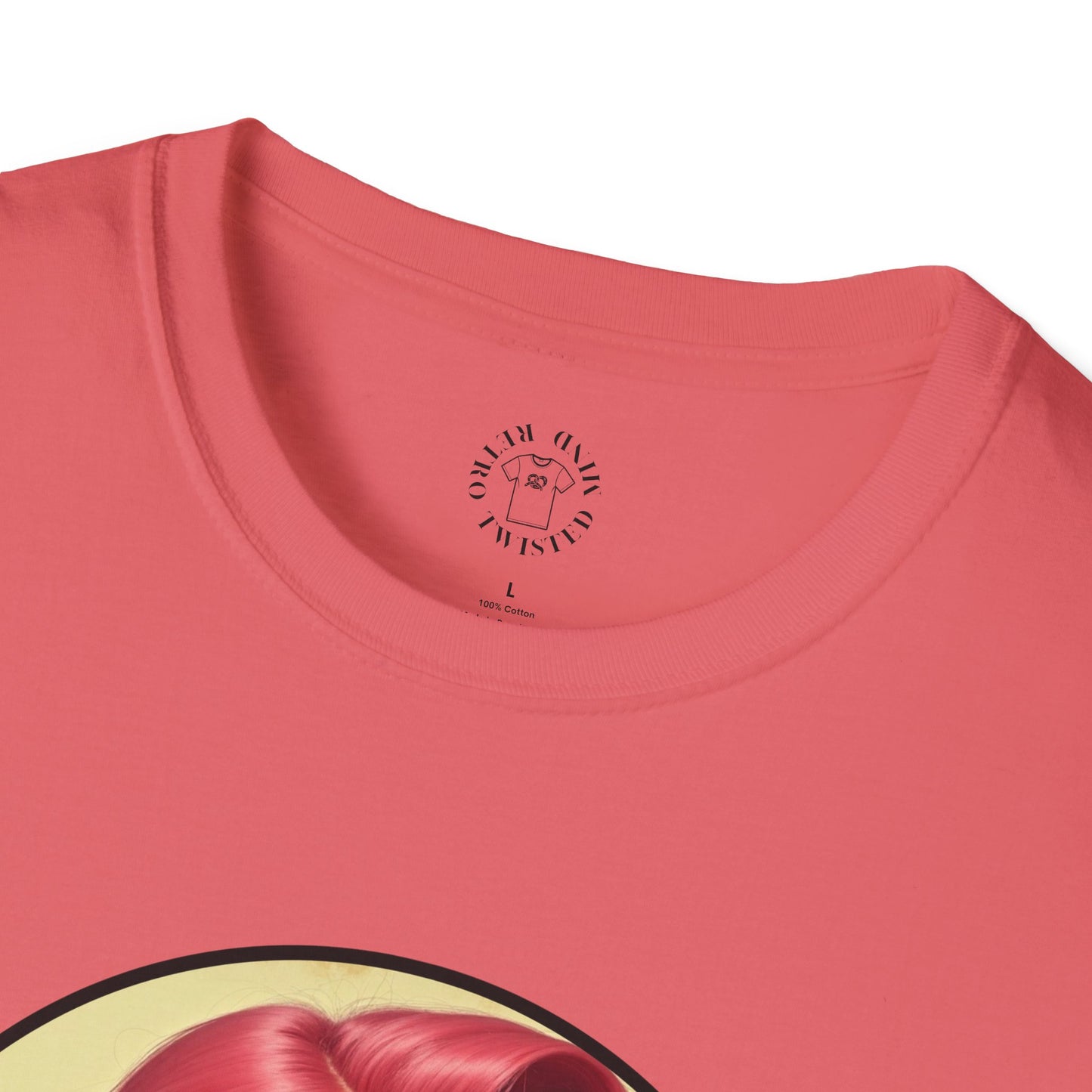 Cool Mama Vintage Graphic Unisex Softstyle T-Shirt,mama,mom and ice cream