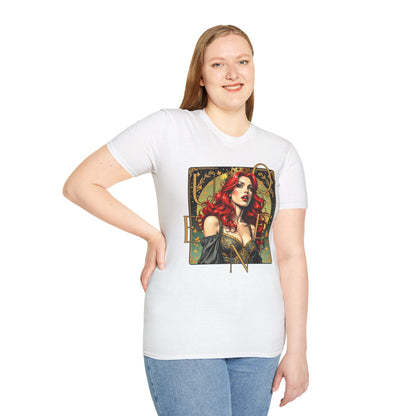 Enchanting Queen Graphic Unisex Softstyle T-Shirt,queen,girl