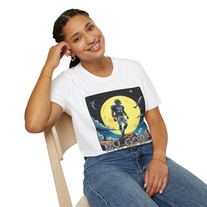 Men's Graphic T-Shirt - 'My Game My Rules' ,football, sport ,