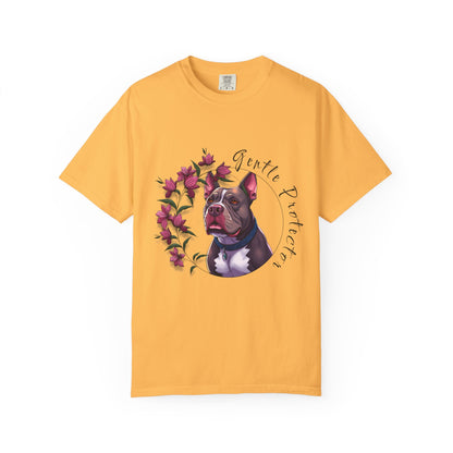 Gentle Protector Dog T-Shirt, Animal Lover Gift, Pet Memorial Tee, Casual Wear, Gift for Dog Owners, Nature T-Shirt
