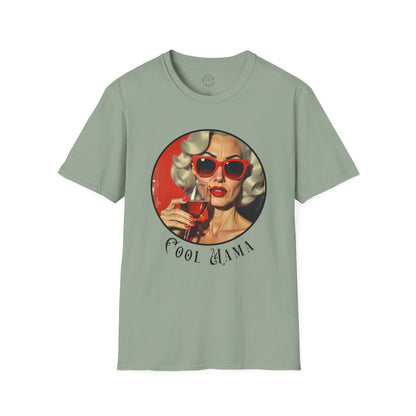 Cool Mama Unisex Softstyle T-Shirt - Stylish Vintage Vibe for Fashion Lovers