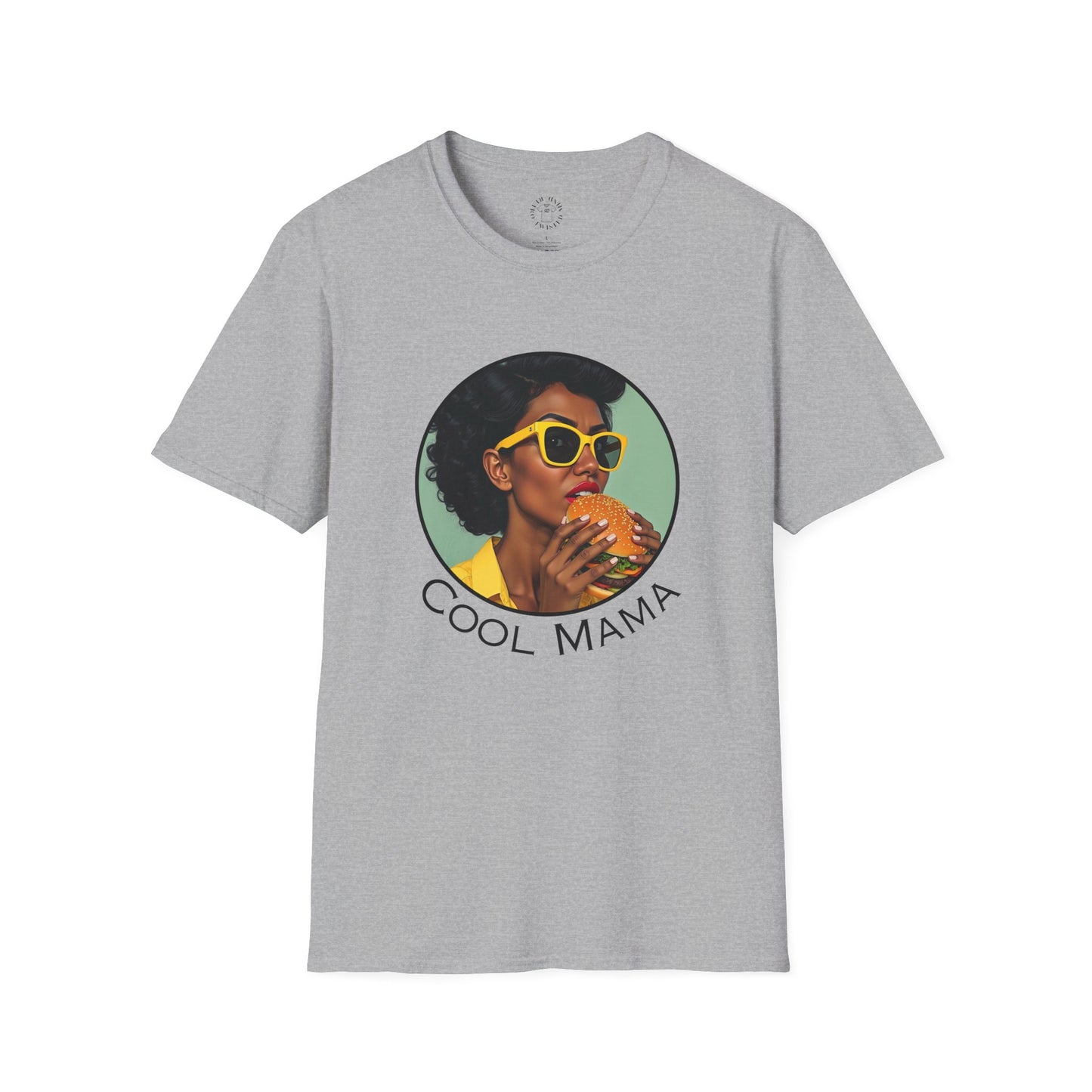 Cool Mama Graphic T-Shirt - Unisex Softstyle Tee for Trendy Moms