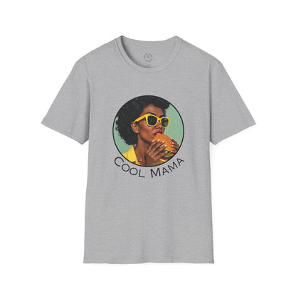 Cool Mama Graphic T-Shirt - Unisex Softstyle Tee for Trendy Moms